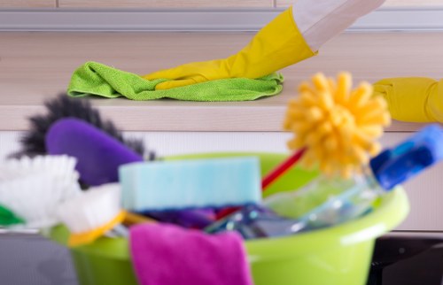 Cleaning appointment booking and quotation paperwork