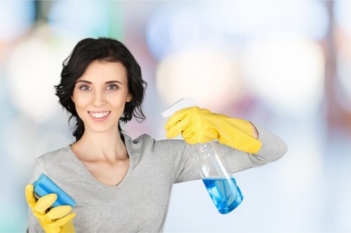 Customer concern being documented for a carpet cleaning service