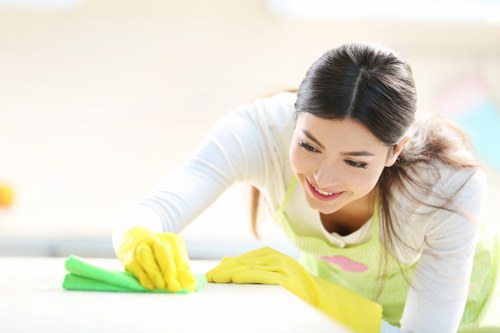 Deep carpet cleaning process for a home in Monken Hadley